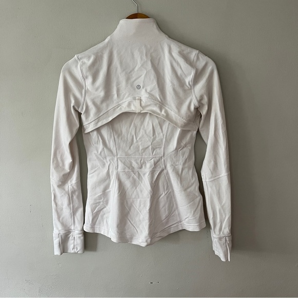 Lululemon Define Jacket in White With UT University of Texas Logo Size 6 - Picture 4 of 4